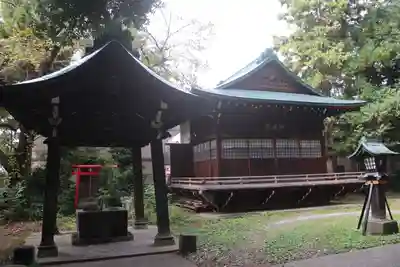 神明神社の手水舎