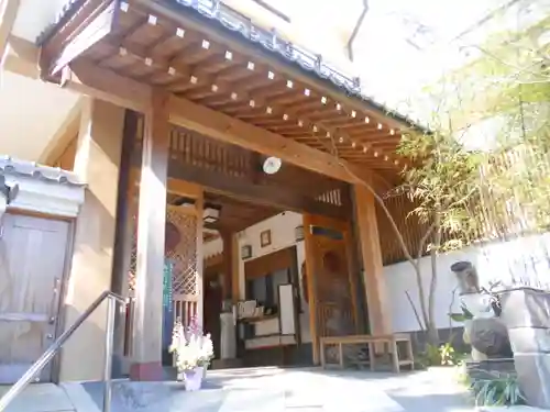 長盛山松久禅寺の山門