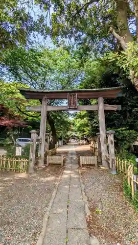 畑子安神社の鳥居