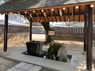 廣田八幡神社の手水舎