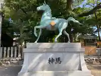 川原神社の狛犬
