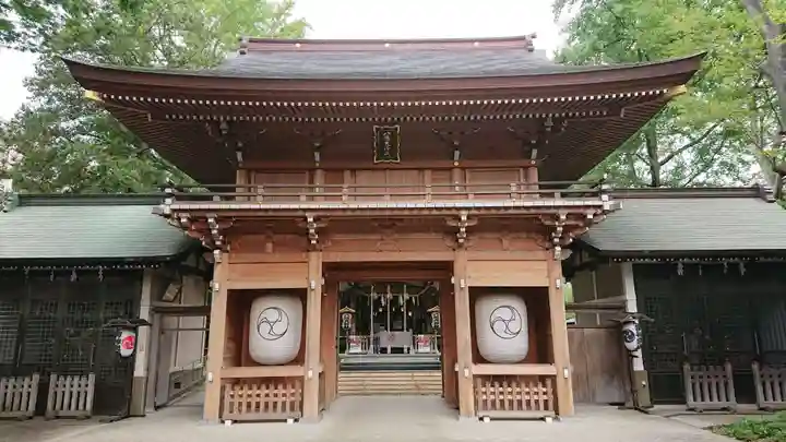 八幡大神社の山門・神門