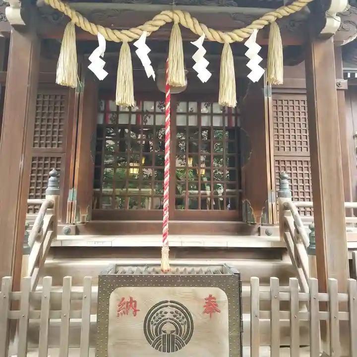 柳森神社の本殿・本堂
