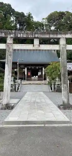 飽波神社の鳥居