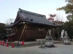 針曽根八幡社の本殿