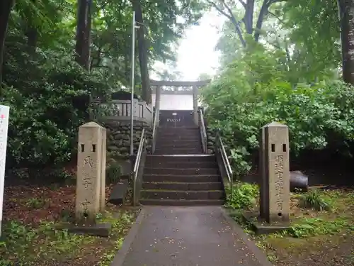 柳窪天神社（黒目川天神社）　の鳥居