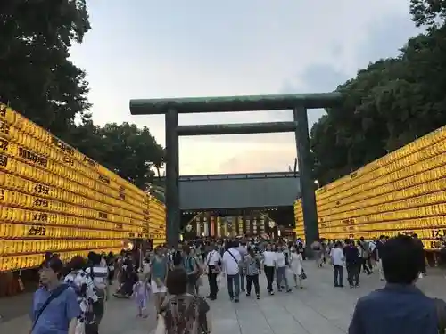 靖國神社の鳥居