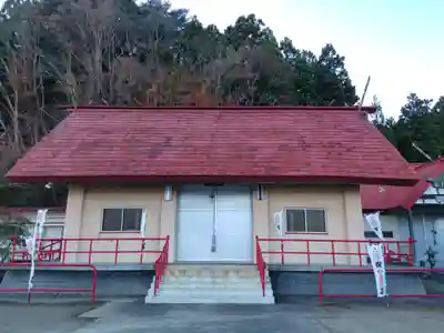 魚賀波間神社の本殿・本堂