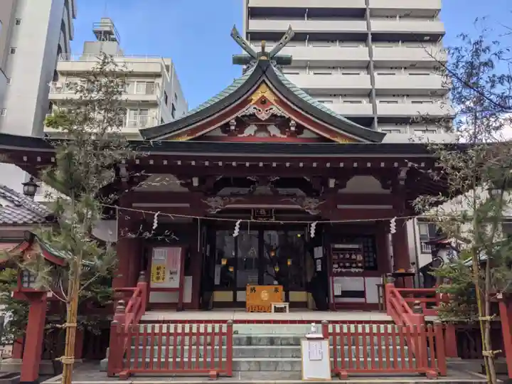 秋葉神社の本殿・本堂