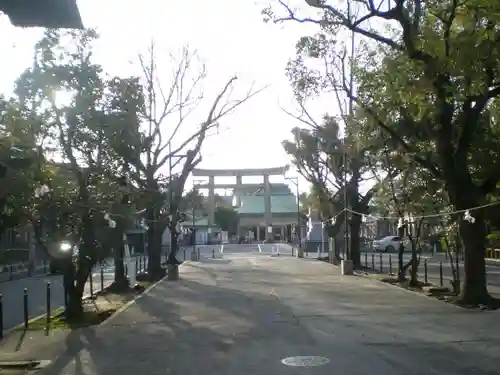 生國魂神社の鳥居