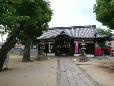 瓜破天神社の本殿・本堂