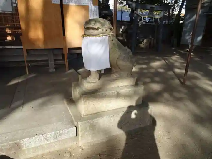 天神社(桑津天神社)の狛犬