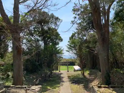 御嶽神社の自然