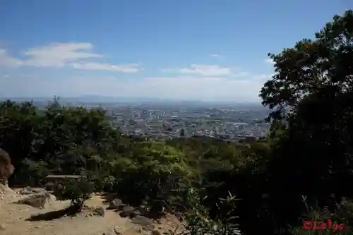 中山寺奥之院の景色