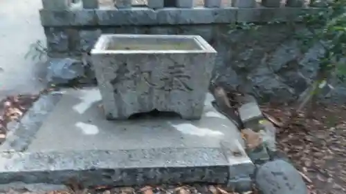 天疫神社の手水舎