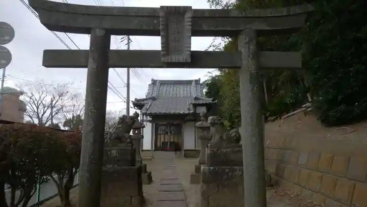 千勝神社の鳥居