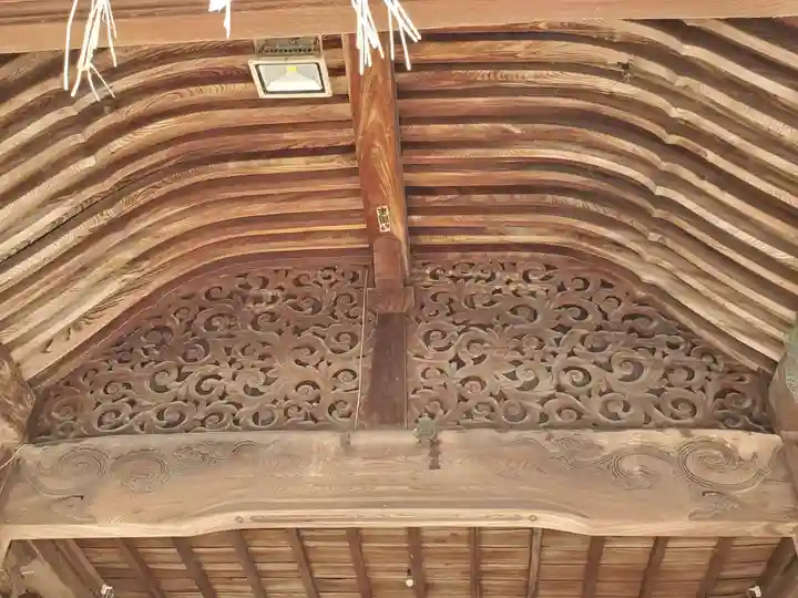 魚吹八幡神社の芸術