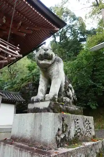 鞍馬寺の狛犬