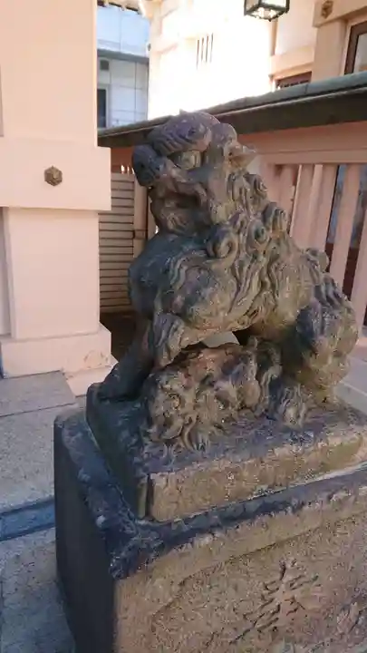 高輪神社の狛犬