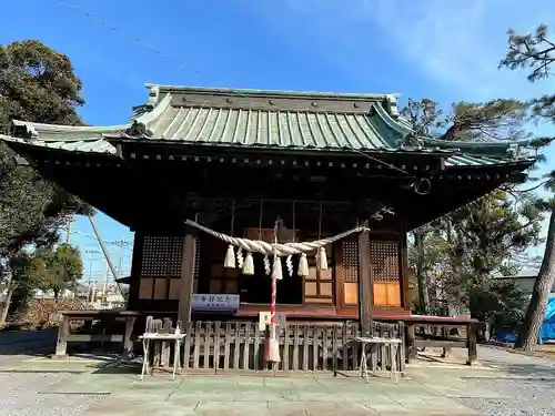 菖蒲神社の本殿