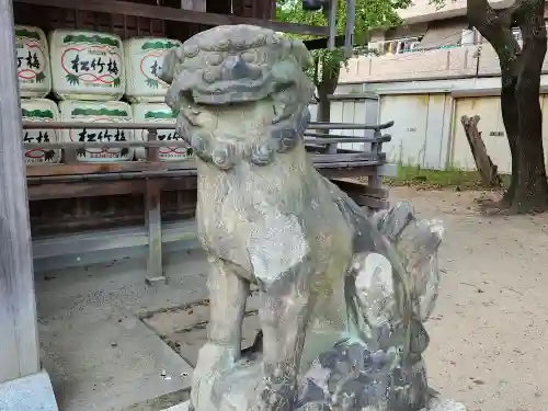 澪標住吉神社の狛犬