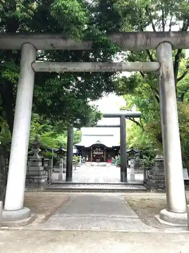 溝旗神社（肇國神社）の鳥居