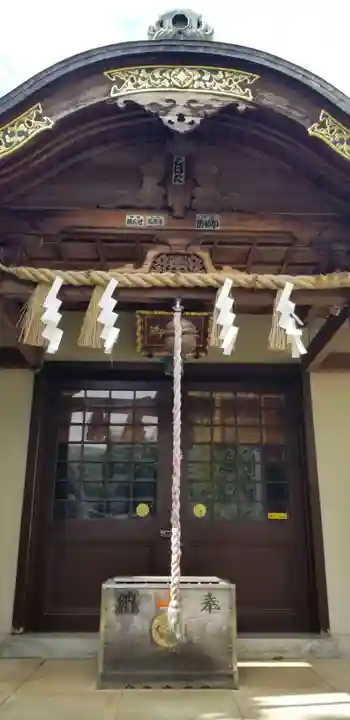 湯島御霊社の本殿・本堂