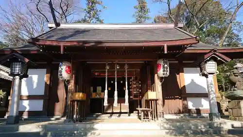 代田八幡神社の本殿・本堂