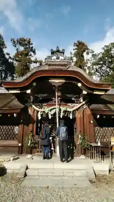 梅宮大社の本殿・本堂