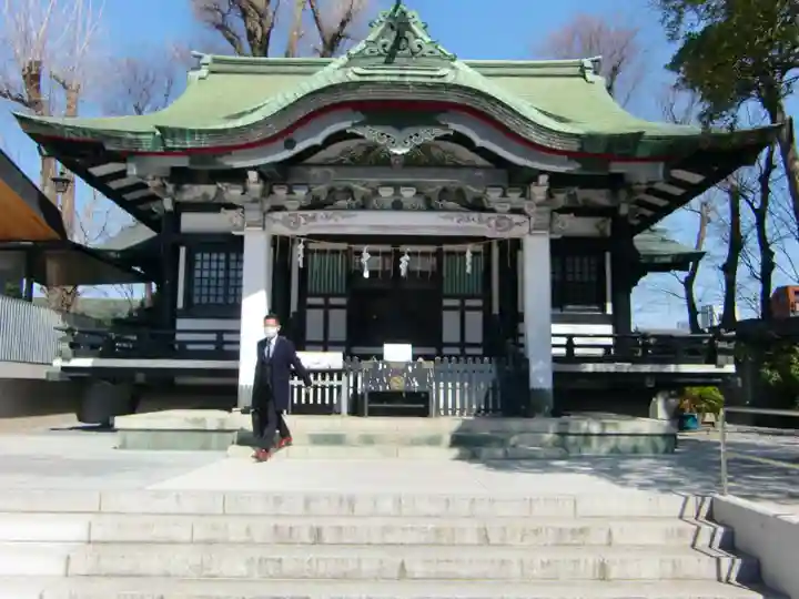 亀有香取神社の本殿・本堂