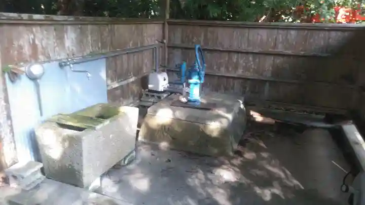 八幡古表神社の手水舎