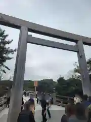 伊勢神宮内宮（皇大神宮）の鳥居