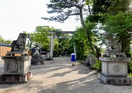 伊文神社の鳥居