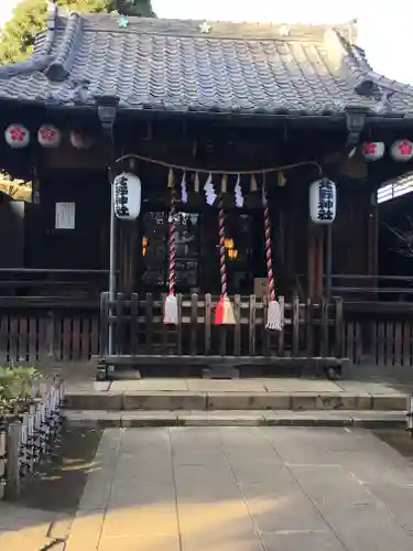 新井天神北野神社の本殿