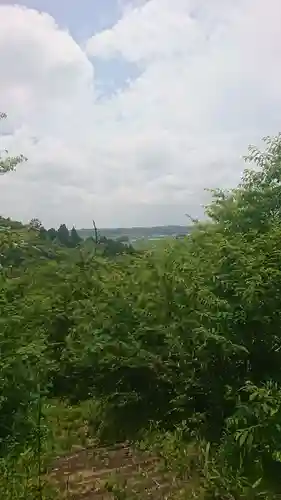 白山神社の景色