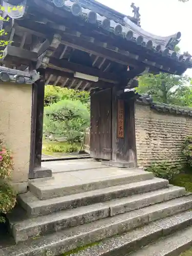 唐招提寺の山門・神門