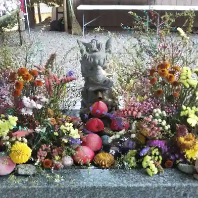 滑川神社 - 仕事と子どもの守り神の手水舎