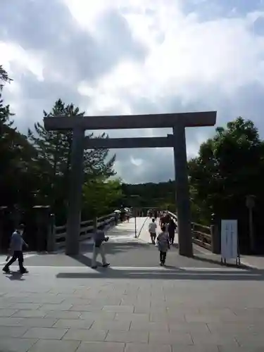 伊勢神宮内宮（皇大神宮）の鳥居