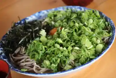 笠山坐神社の食事