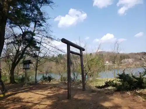 桜ヶ池神社の鳥居