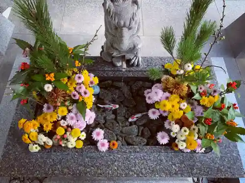 滑川神社 - 仕事と子どもの守り神の手水