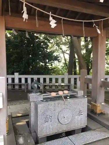神鳥前川神社の手水舎