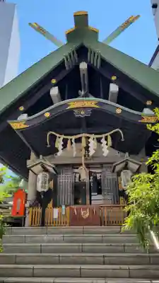 築土神社の本殿・本堂