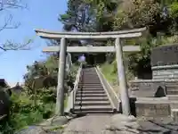 八大荒神社の鳥居