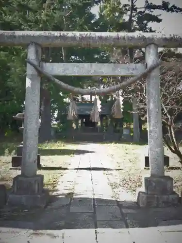 邑楽護国神社の鳥居