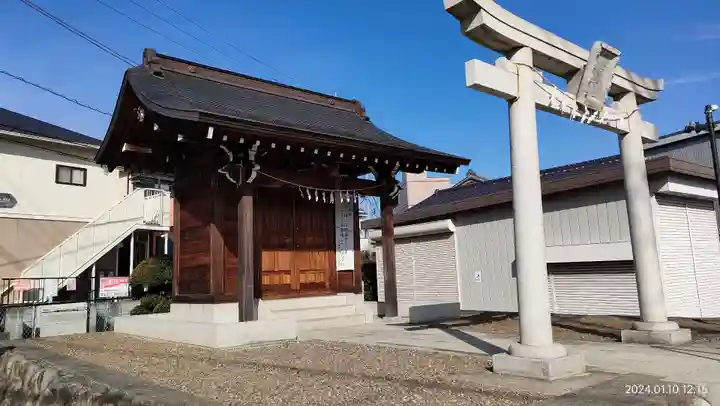 北秋津八雲神社(日月神社境外社)(埼玉県)