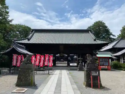 妻沼聖天山歓喜院の山門・神門