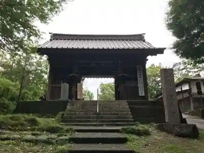 笠森寺の山門・神門