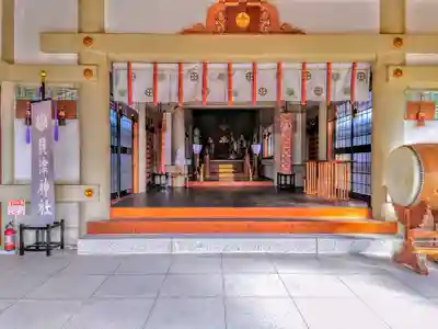 貝津神社の本殿・本堂