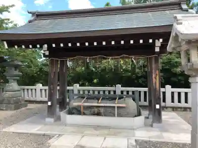 徳島県護國神社の手水舎